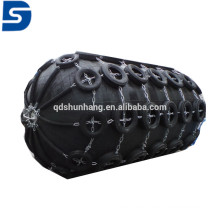 Pneumatic Rubber Marine Fender with Galvanized Chain and Tire Made in China